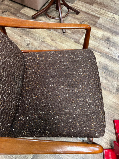 Soren Ladefoged for SL Møbler Danish Teak Reclining Lounge Chair