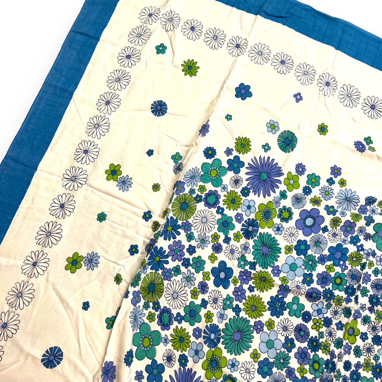 Blue flower Pattern Tablecloth