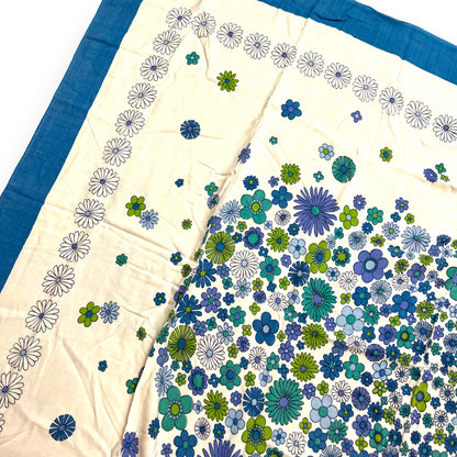 Blue flower Pattern Tablecloth
