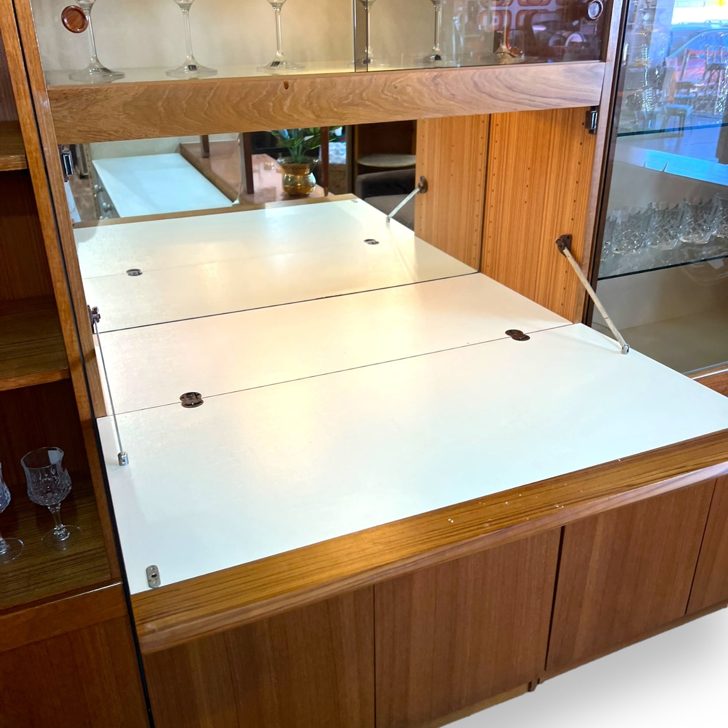 Chiswell Teak Wall Unit