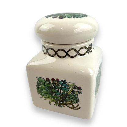 Taunton vale herbs and spices storage canister with lid