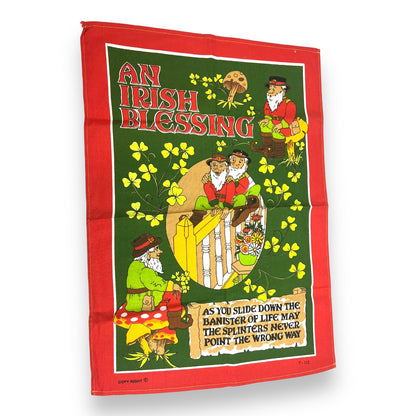 Irish Blessing Tea Towel