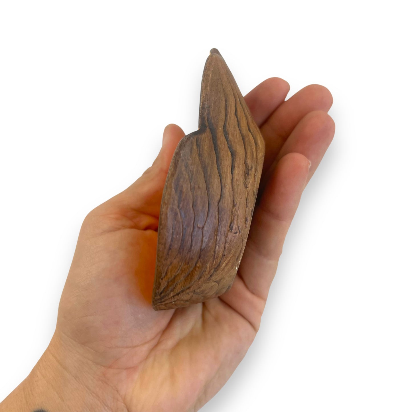 1962 Treasure Craft Hamsa Hand Ashtray | Mid-Century Glazed Ceramic Bowl