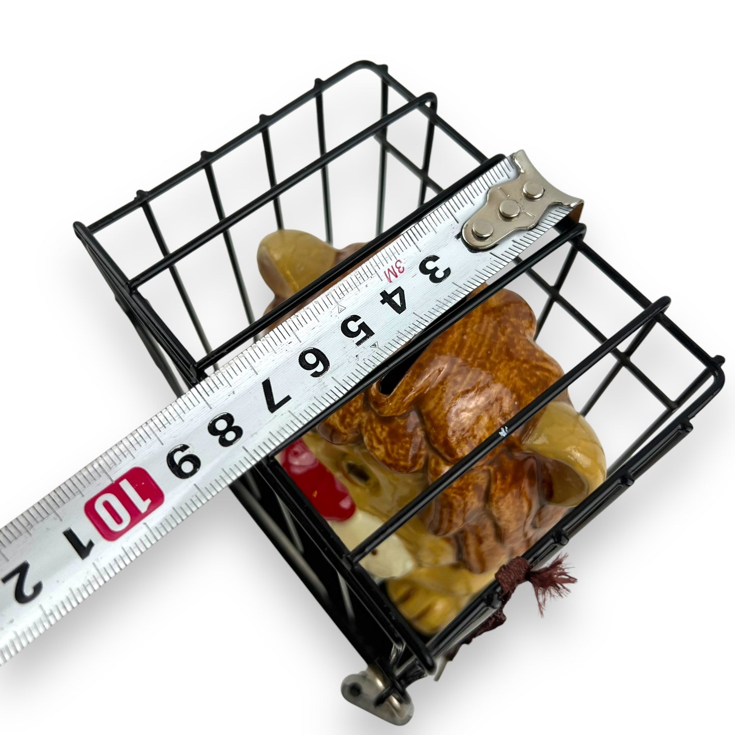 Lion in Cage Coin Ceramic Money Bank