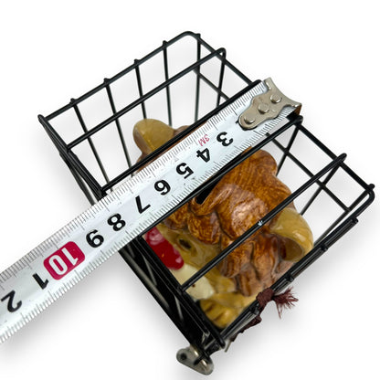 Lion in Cage Coin Ceramic Money Bank