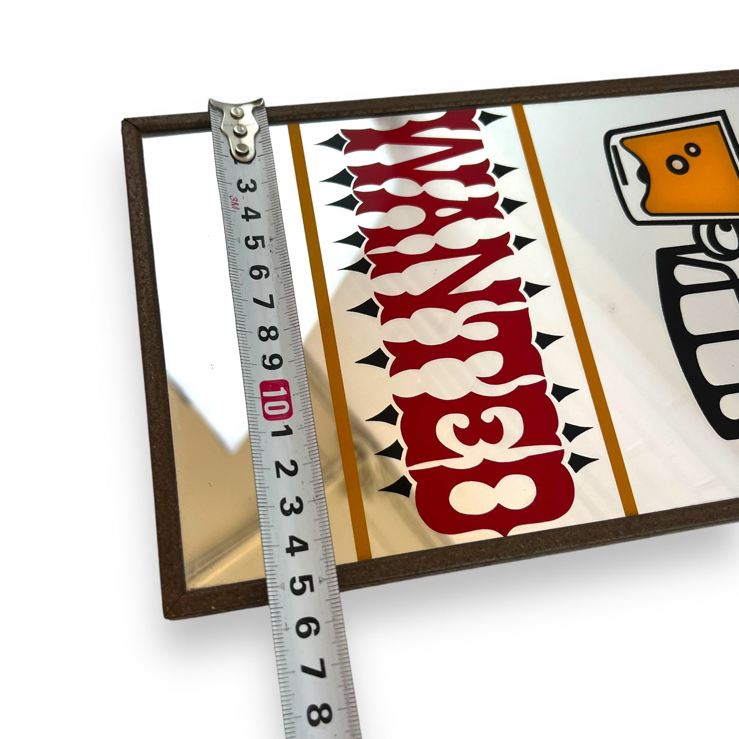 Honest Bartender Wanted Glass Mirror Framed Bar Sign