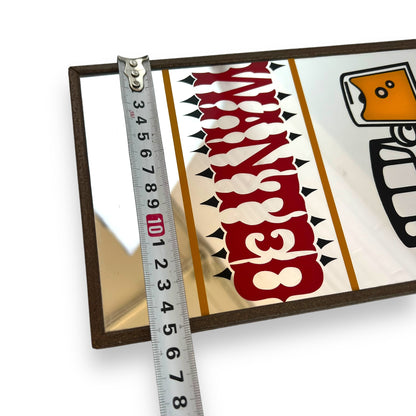 Honest Bartender Wanted Glass Mirror Framed Bar Sign