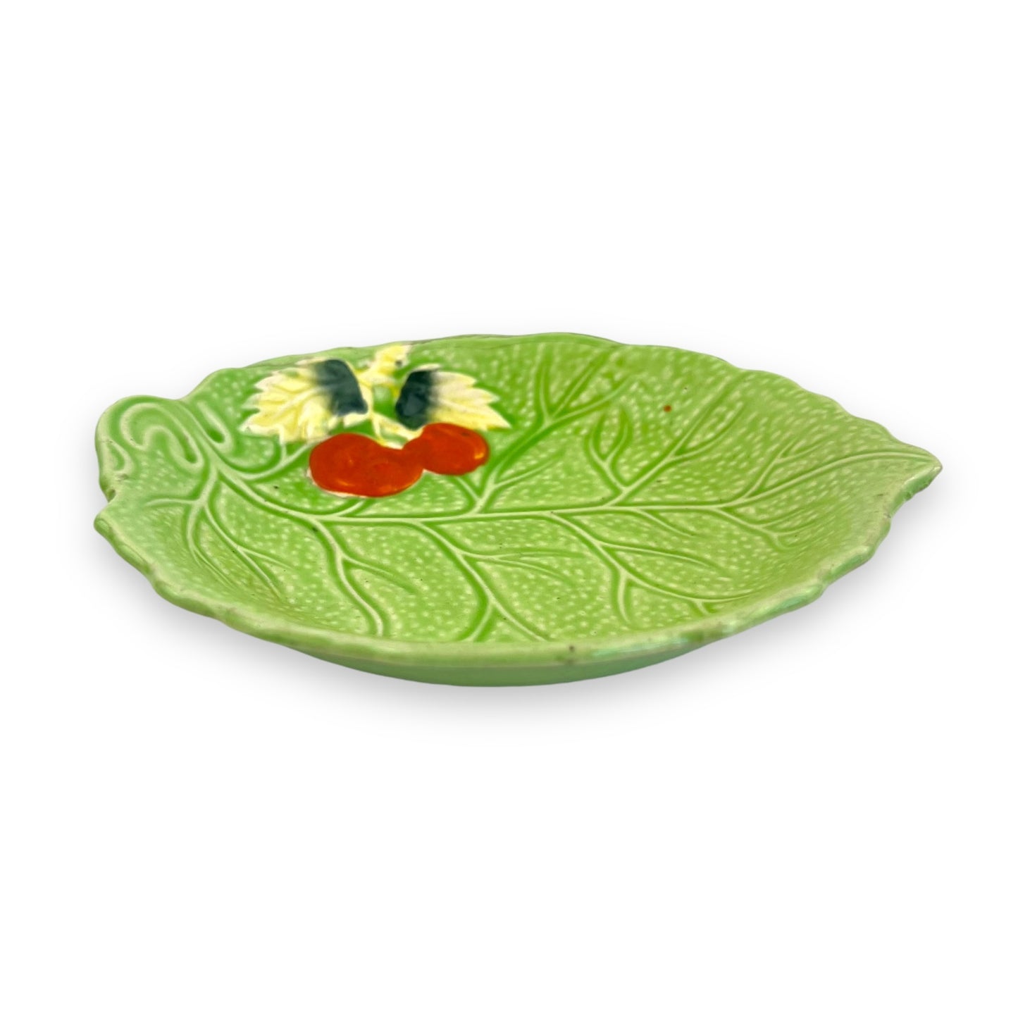 Green Cabbage Leaf Plate