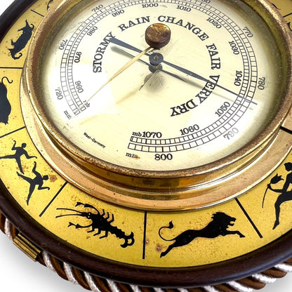 Zodiac Barometer - Made in West Germany