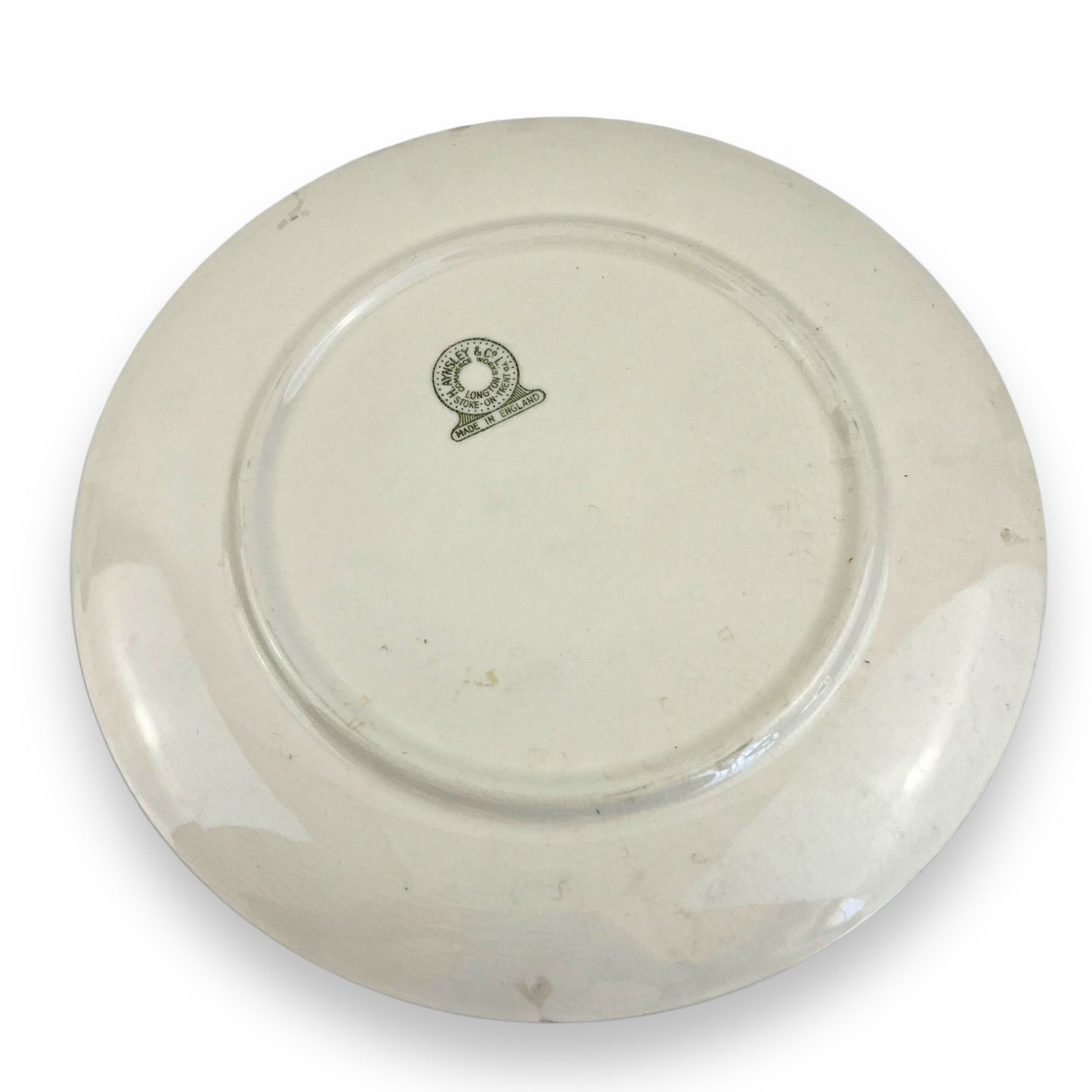 H Aynsley & Co Round Floral Berry Pattern Cake Platter