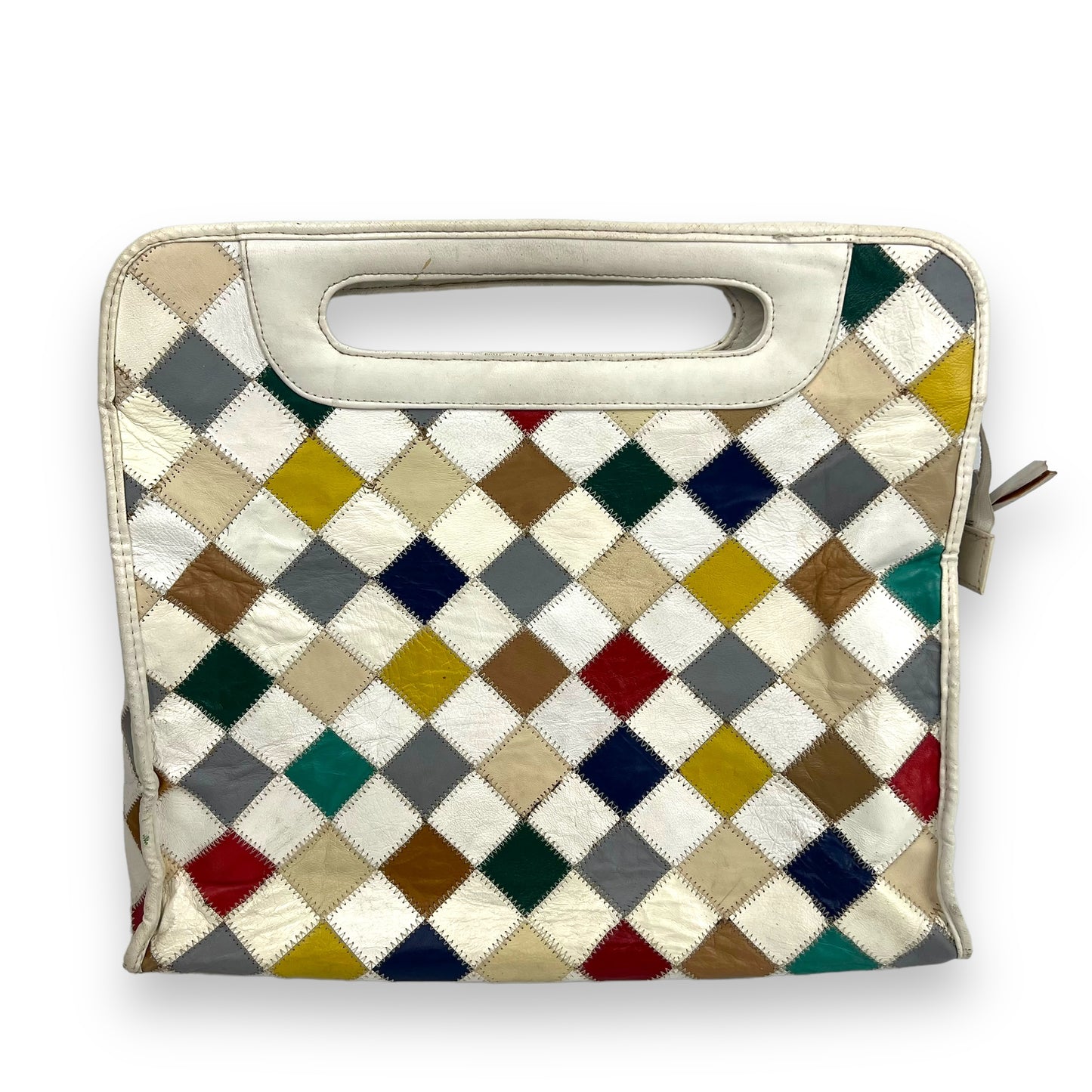 Colourful Check Pattern Bag