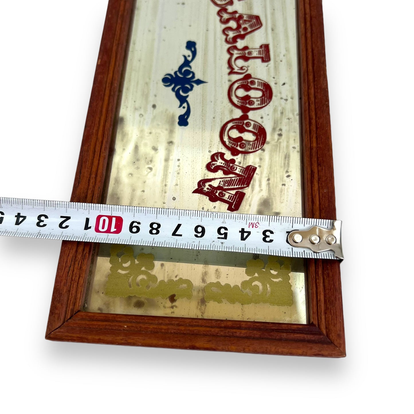 Saloon Glass Mirror Framed Bar Sign