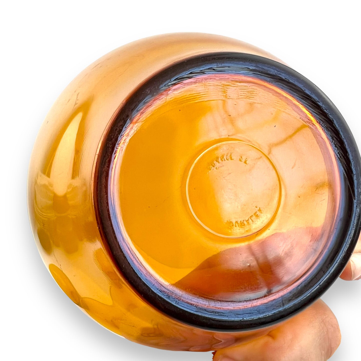 Duralex France Amber Glass Bowl Set of 4
