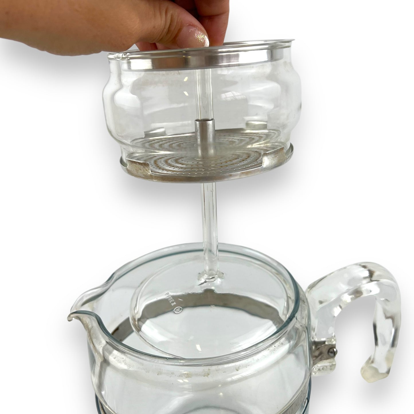 Pyrex Glass Coffee Pot Plunger
