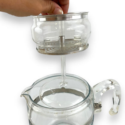 Pyrex Glass Coffee Pot Plunger