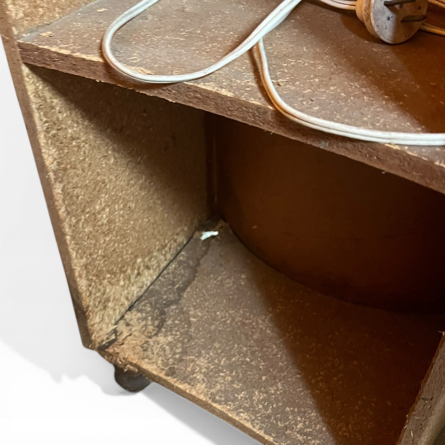Curved Cocktail Bar with Built-In Lighting