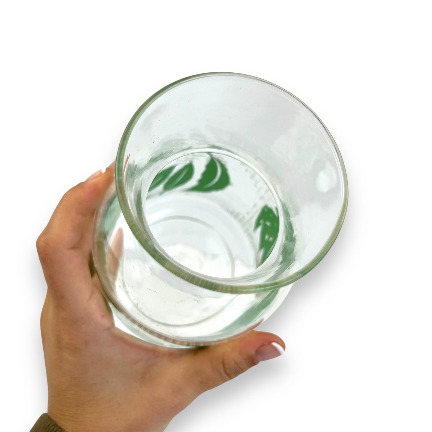 Green leaf carafe