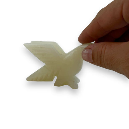 Eagle stone carved small statue