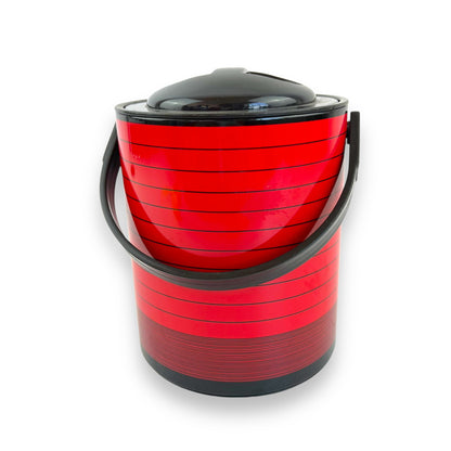 Dynaware Red & Black Plastic Ice Bucket