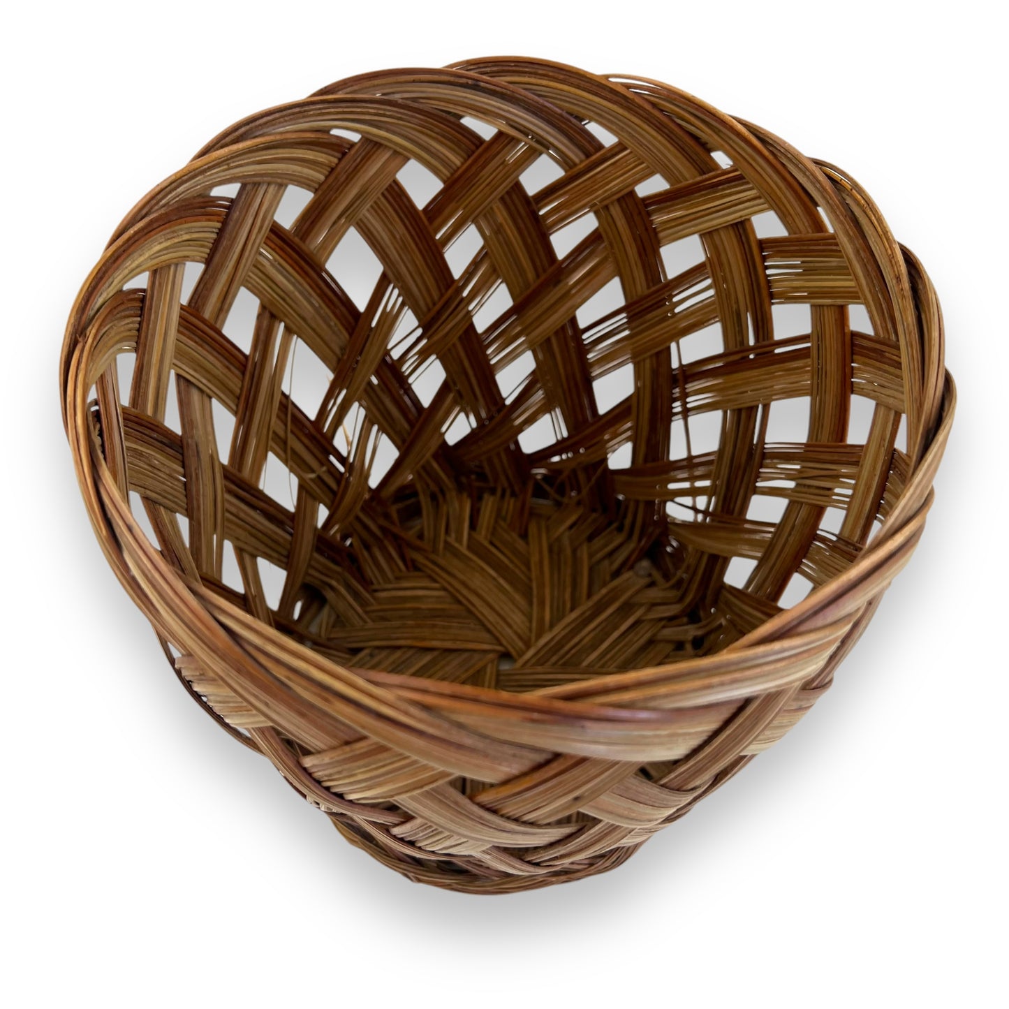 Plant wicker basket