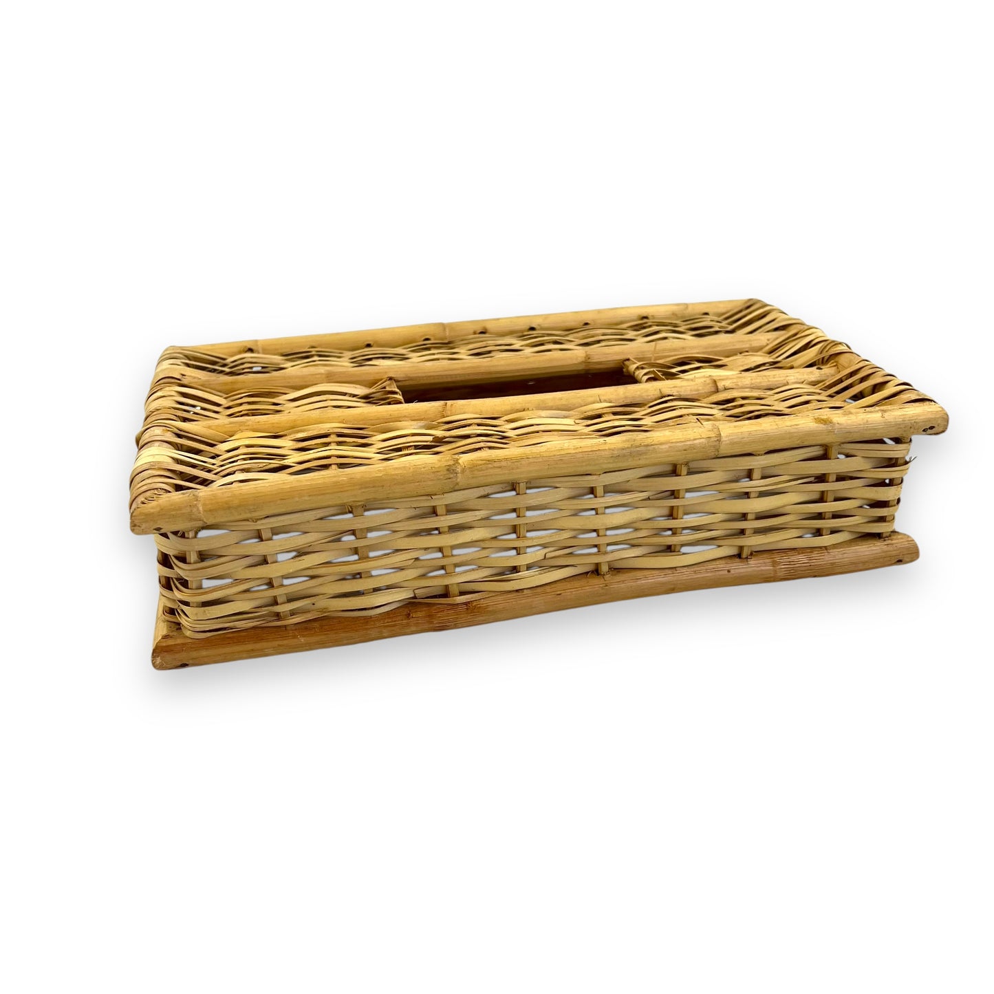 Cane Tissue Box Cover