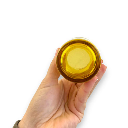 Kaaru Amber Glass Set - 8.5cm tall