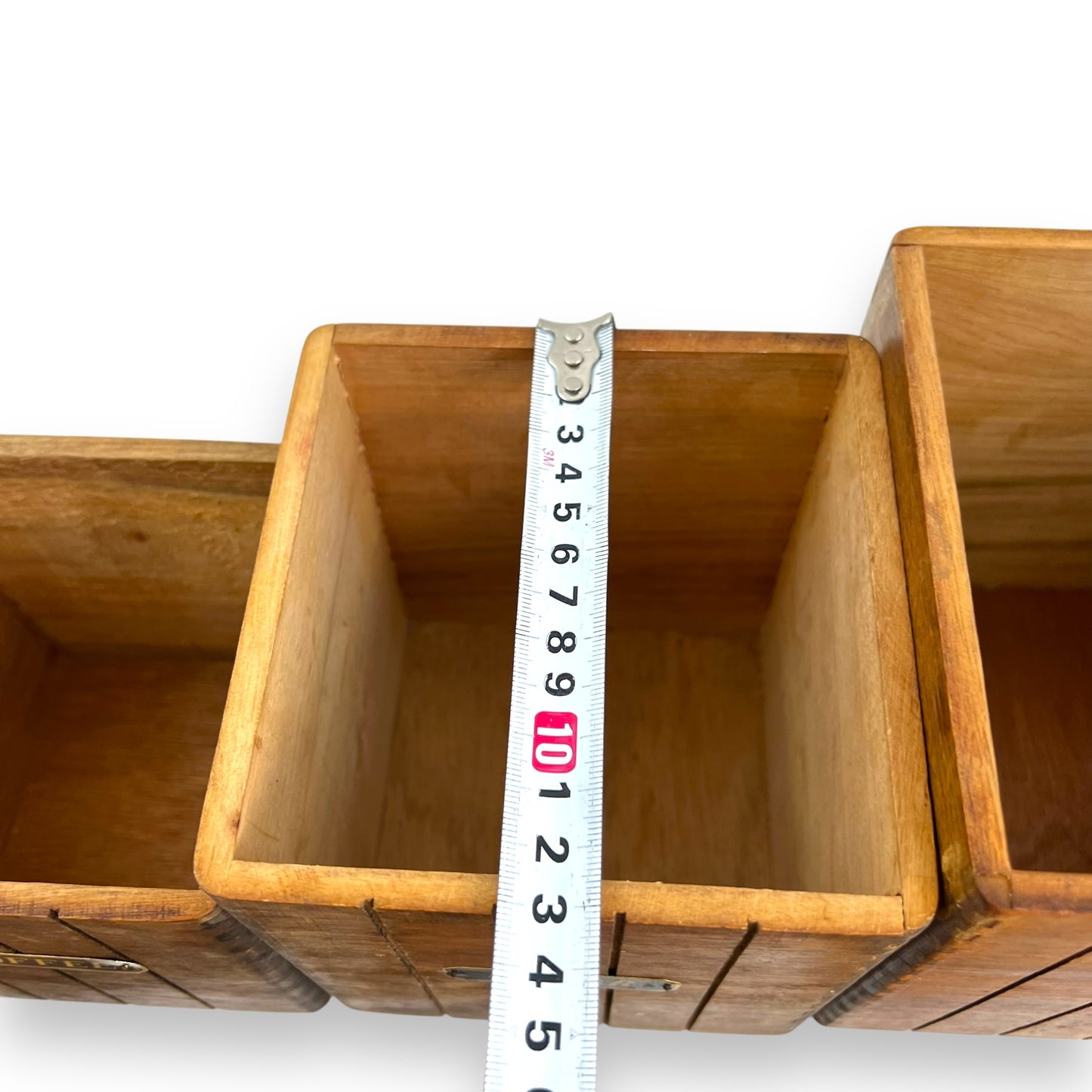 Wooden Kitchen Canister Set - Flour, Sugar, Coffee & Tea