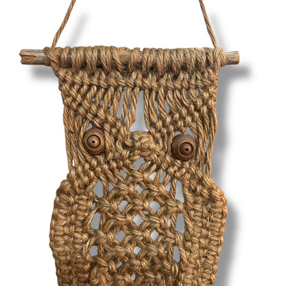 Macramé Owl Wall Hanging