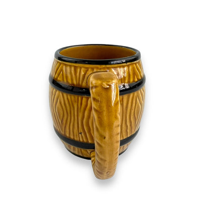 Brown Barrel Mug