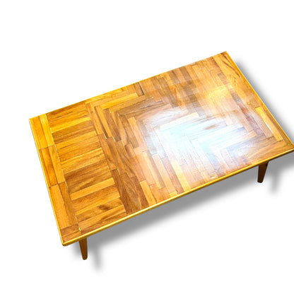 Parquetry Rectangle Coffee Table