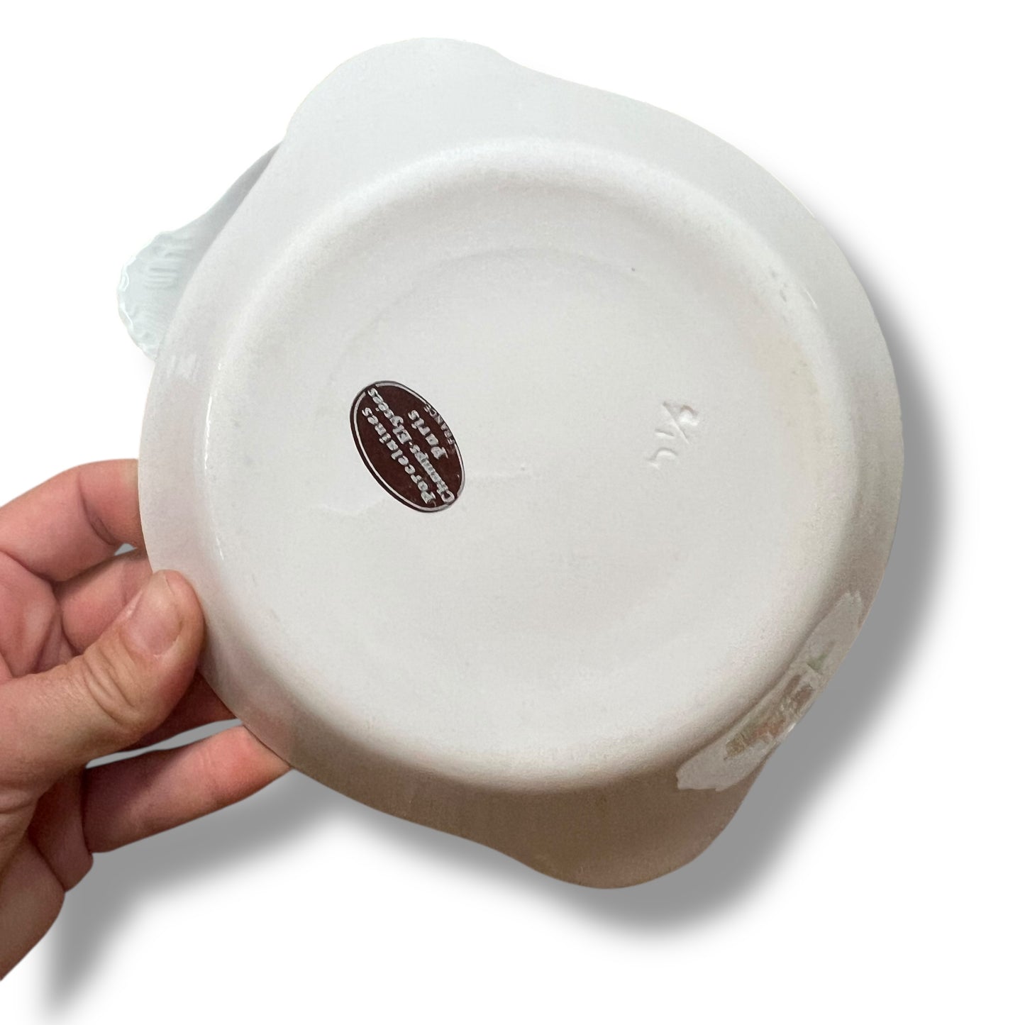 Porcelaines Champs-Élysées France Floral Dish set of 4