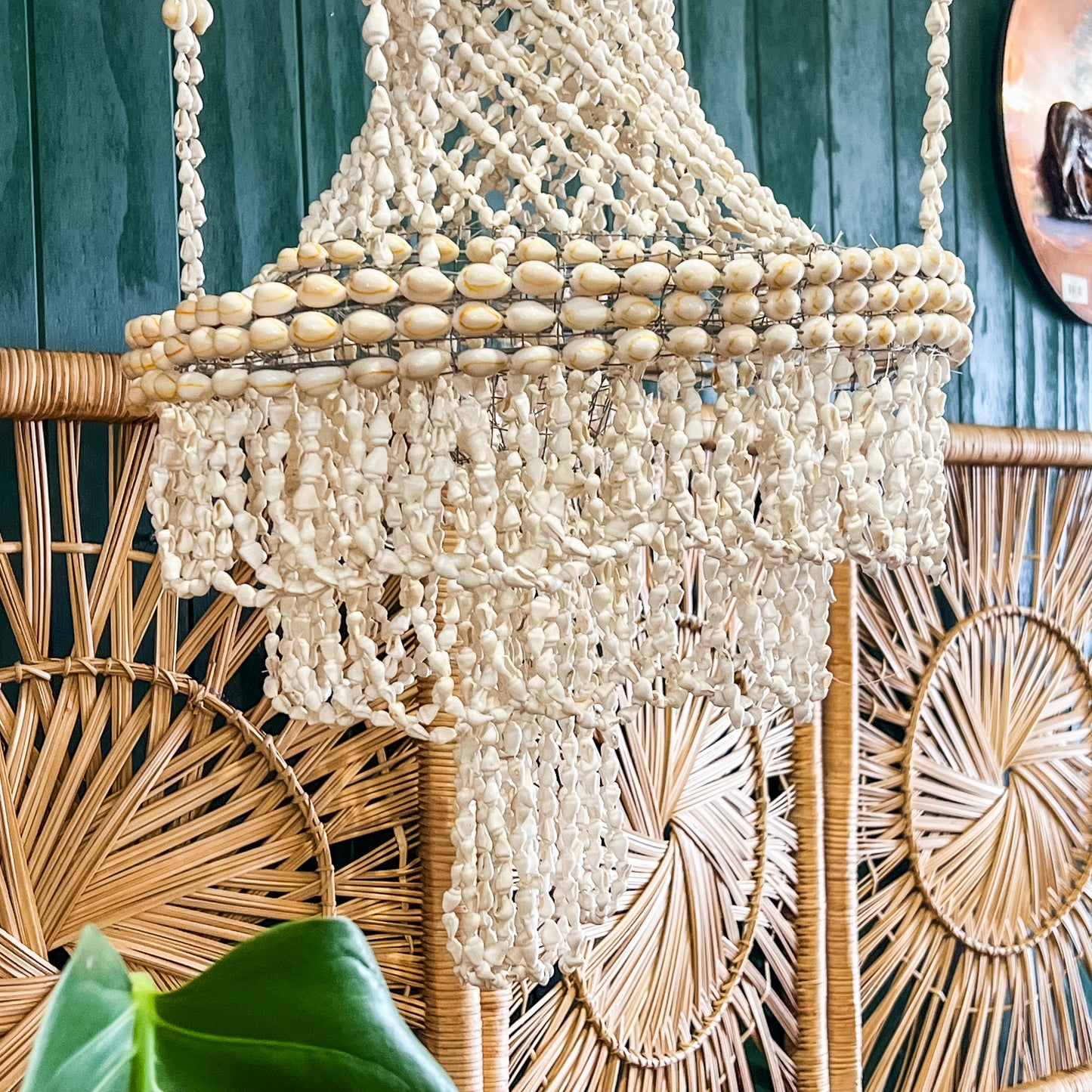 Large Shell Chandelier