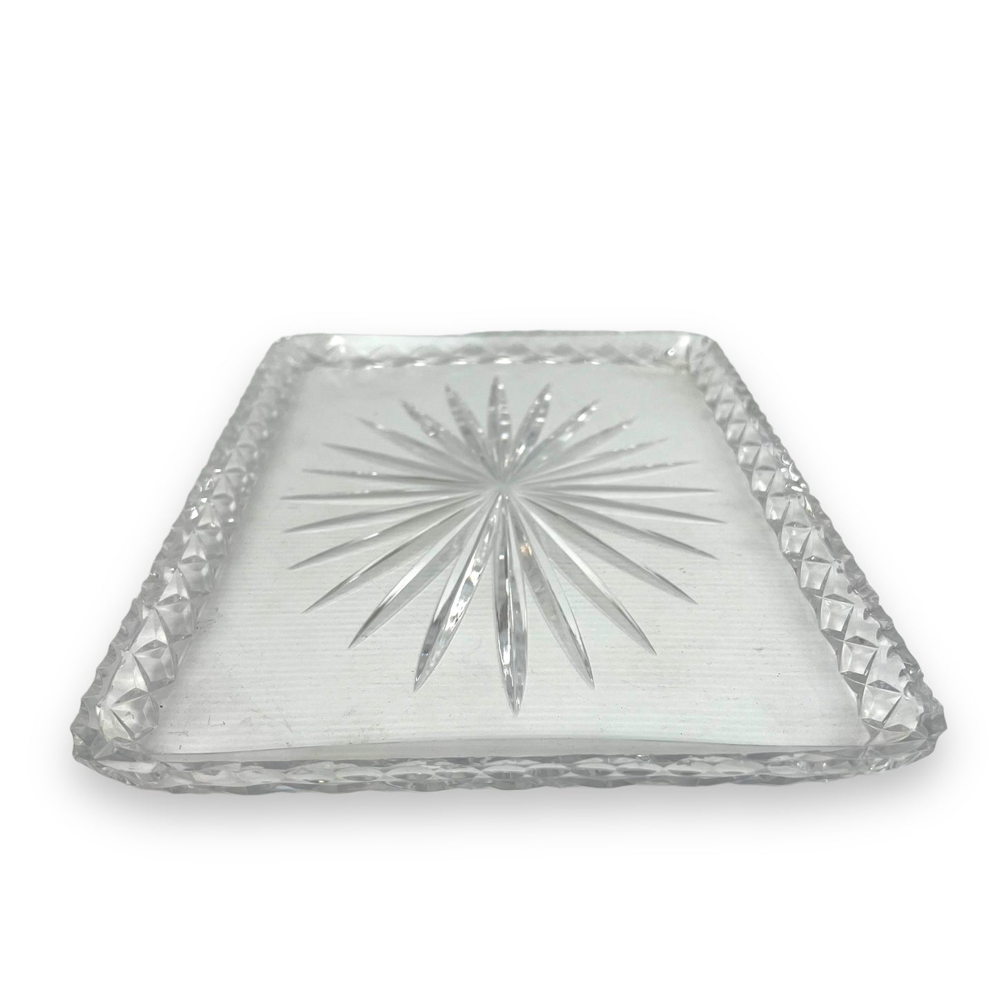 Glass Rectangle Jewellery Tray