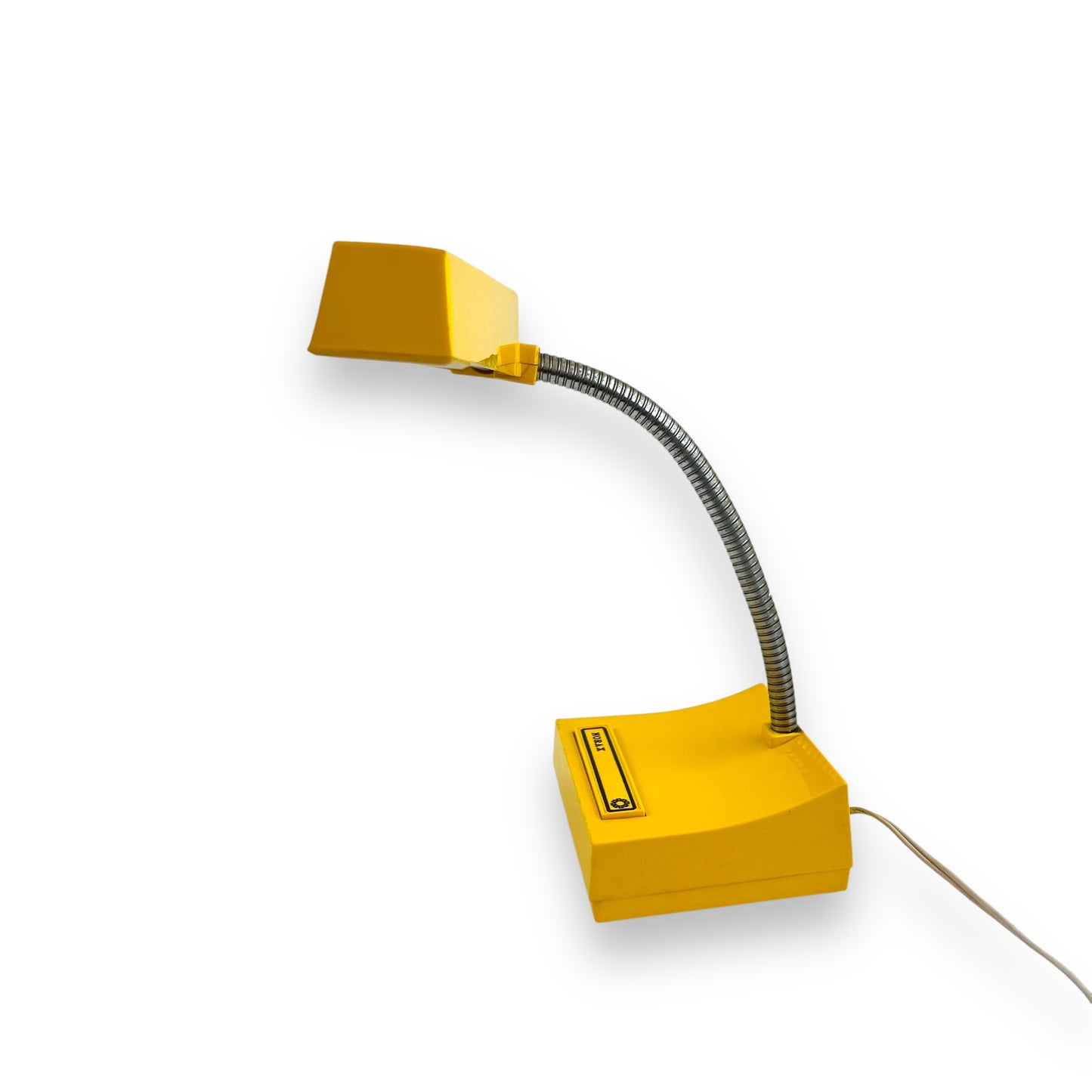 Retro Yellow Norax Desk Lamp