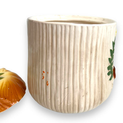 Merry Mushroom Canister 18.5cm tall