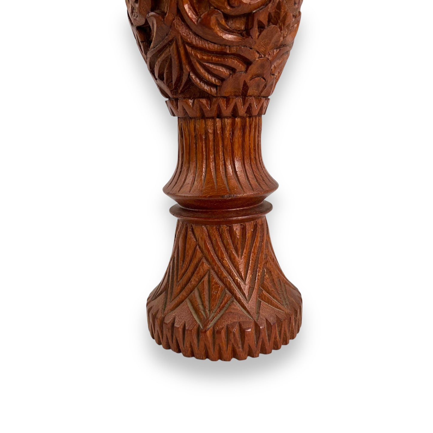 Wooden Carved Vase