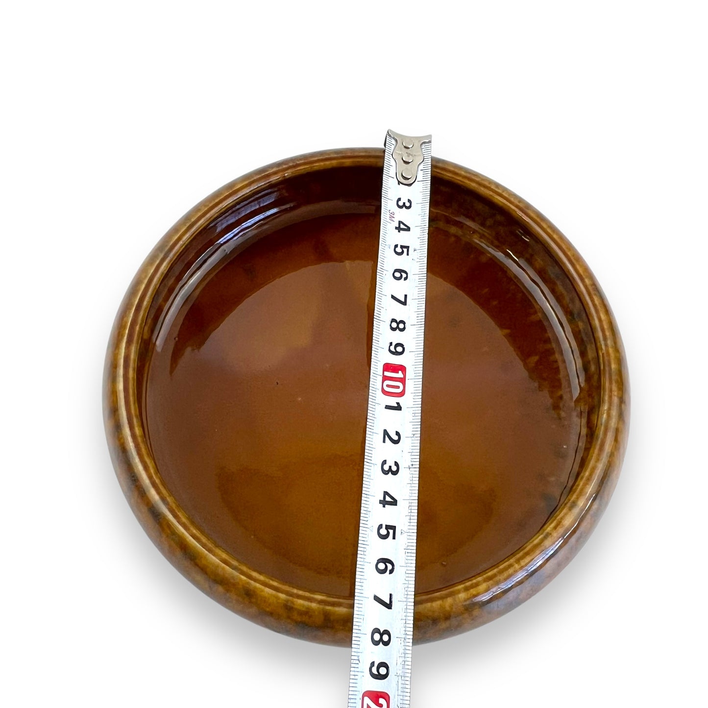 Brown Glazed Ceramic Bowl