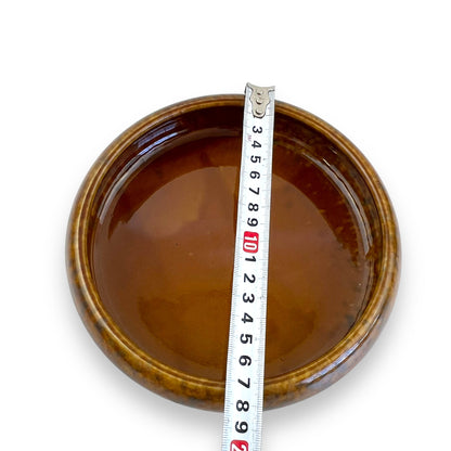 Brown Glazed Ceramic Bowl