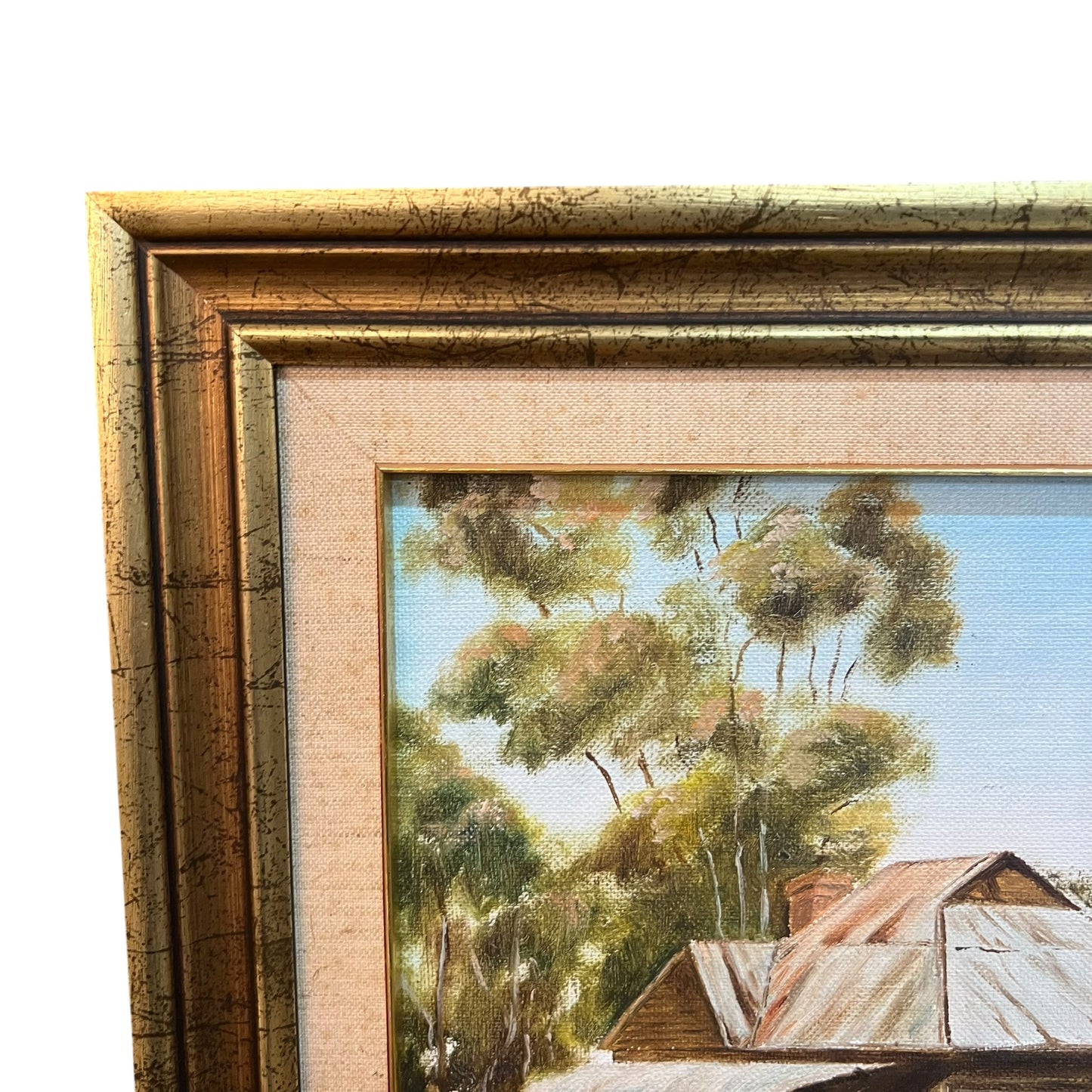 Mon Pendreigh “McMurray’s Old House” – Original Australian Outback Oil Painting
