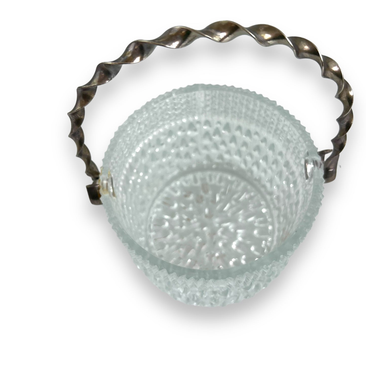 Teleflora Ice Bucket with twist chrome handle