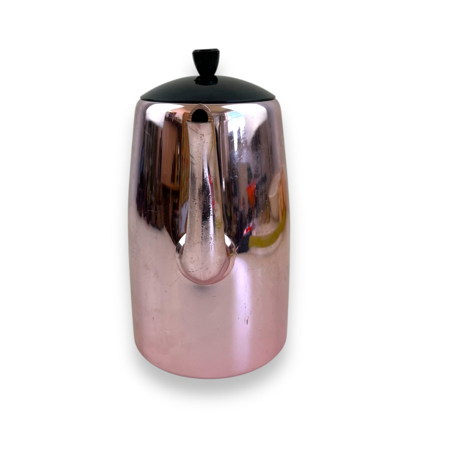 Tower Brite Pink Chrome Coffee Pot
