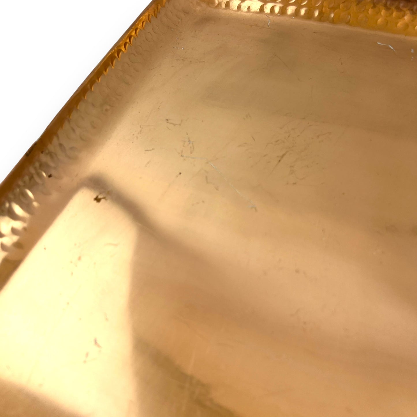 Copper Square Serving Tray