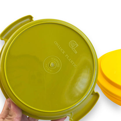 Onluck Plastic Storage Containers – Set of 4