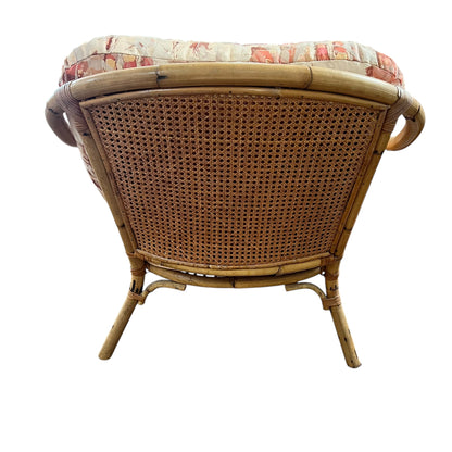Cane single lounge chair