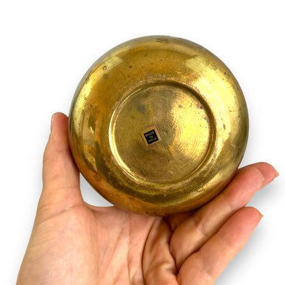 Small Brass Plant Pot Heart shape holes