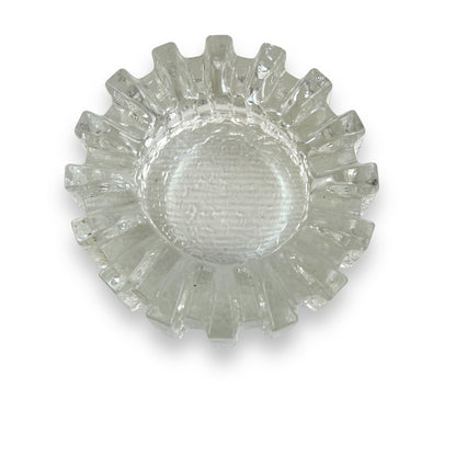 Pukeberg Sweden Art Glass Cog Ashtray