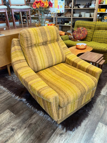 Parker Yellow Single Lounge Chair