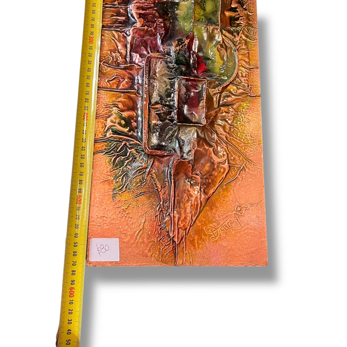 Brutalist Copper Wall Art
