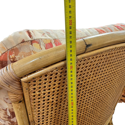 Cane single lounge chair