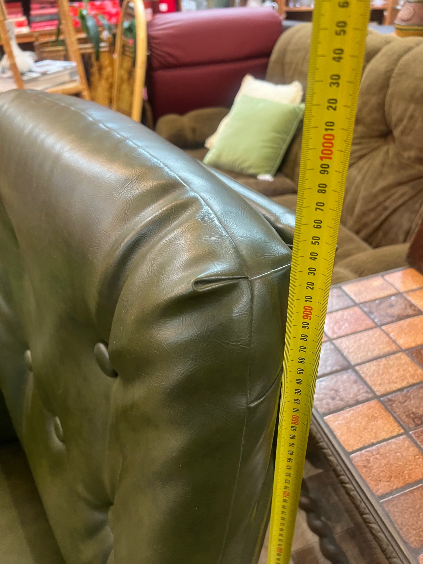 Jason Reclina-Rocker Olive Green Recliner Chair